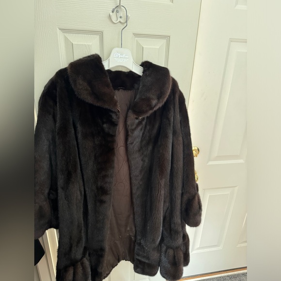 El Mar Brown Fur Coat. Size 3X. Extremely rare - Picture 1 of 5